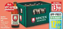 Aldi Nord Spaten Münchner hell Angebot