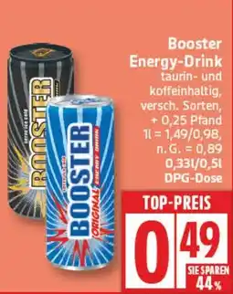 Aldi Nord Booster Energy-Drink Angebot