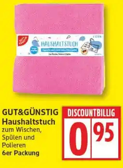 Aldi Nord GUT&GÜNSTIG Haushaltstuch Angebot