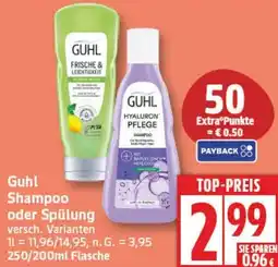 Aldi Nord Guhl Shampoo oder Spülung Angebot