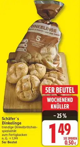 Aldi Nord Schäfer's Dinkelinge Angebot