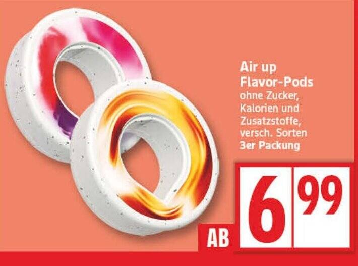 Air up Flavor-Pods Angebot bei Aldi Nord
