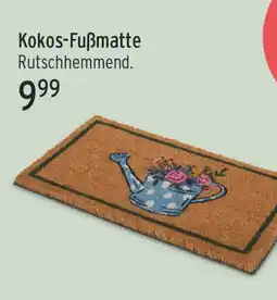 Aldi Nord Kokos-Fußmatte Rutschhemmend Angebot