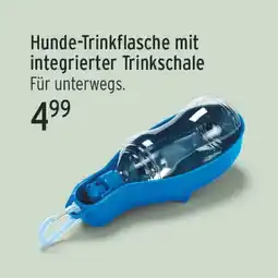 Aldi Nord Hunde-Trinkflasche mit integrierter Trinkschale Angebot