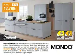 Opti Wohnwelt MONDO Inselküche Angebot