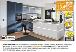 Opti Wohnwelt MONDO Inselküche Angebot