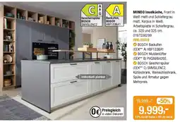 Opti Wohnwelt MONDO Inselküche Angebot
