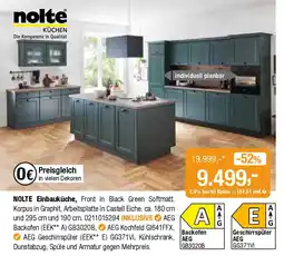 Opti Wohnwelt NOLTE Einbauküche Angebot