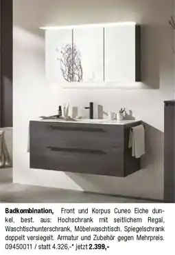 Opti Wohnwelt pelipal Badkombination Angebot