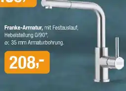 Opti Wohnwelt pelipal Franke-Armatur Angebot