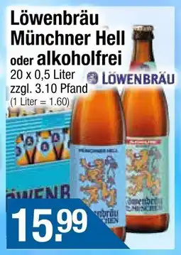 Getränke City Löwenbräu Münchner Hell oder alkoholfrei Angebot