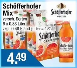 Getränke City Schöfferhofer Mix Angebot