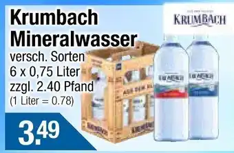 Getränke City Krumbach Mineralwasser Angebot