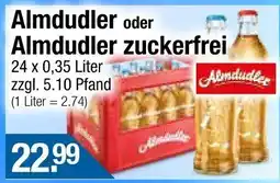 Getränke City Almdudler oder Almdudler zuckerfrei Angebot