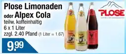Getränke City Plose Limonaden oder Alpex Cola Angebot