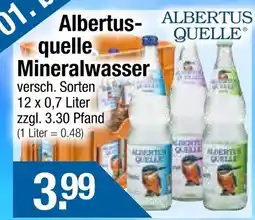 Getränke City Albertusquelle Mineralwasser Angebot