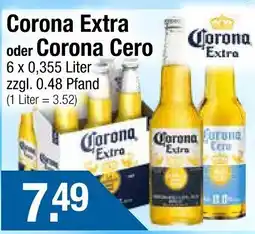 Getränke City Corona Extra oder Corona Cero Angebot