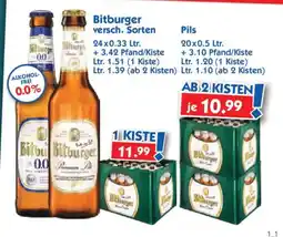 Hol'ab Getränkemarkt Bitburger Angebot