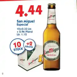 Hol'ab Getränkemarkt San Miguel Especial Angebot