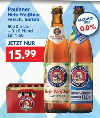 Hol'ab Getränkemarkt Paulaner Hefe-Weißbier Angebot