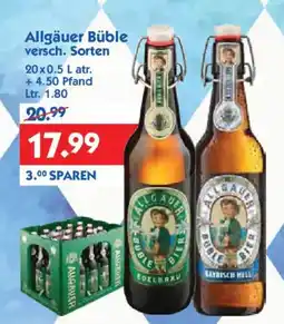 Hol'ab Getränkemarkt Allgäuer Büble Angebot