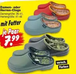 Repo Markt VIVA Damen- oder Herren-Clogs Angebot