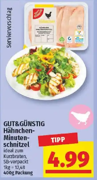 NP Discount GUT&GÜNSTIG Hähnchen Minutenschnitzel Angebot