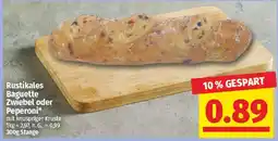 NP Discount Rustikales Baguette Zwiebel oder Peperoni Angebot