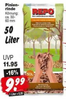 Repo Markt Pinienrinde Angebot