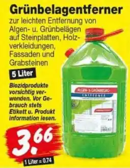 Repo Markt Grünbelagentferner Angebot