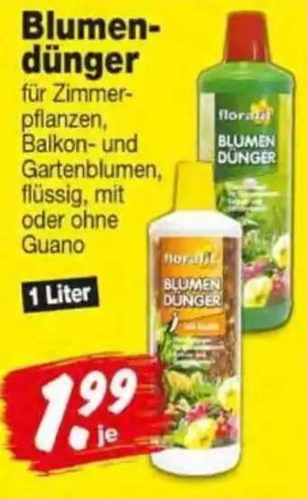 Repo Markt Blumendünger Angebot