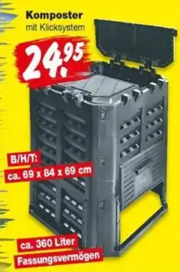 Repo Markt Komposter mit Klicksystem Angebot