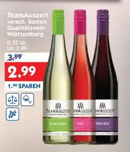 Hol'ab Getränkemarkt TeamAuszeit Qualitätswein Württemberg Angebot