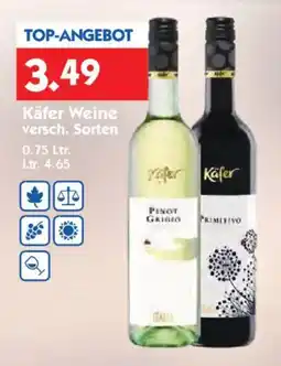 Hol'ab Getränkemarkt Käfer Weine Angebot