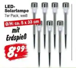 Repo Markt LED- Solarlampe Angebot