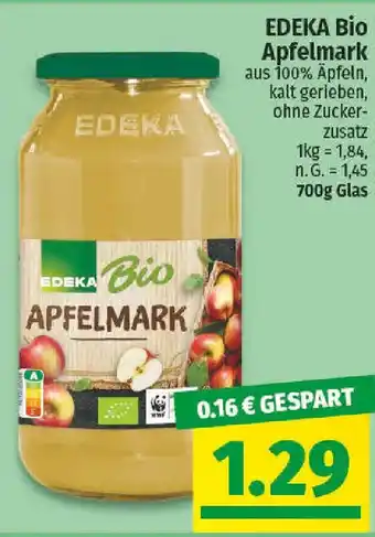 NP Discount EDEKA BIO Apfelmark Angebot