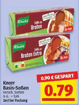 NP Discount Knorr Basis-Soßen Angebot