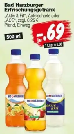 Repo Markt Bad Harzburger Erfrischungsgetränk Angebot