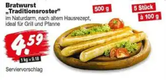 Repo Markt Bratwurst ,,Traditionsroster" Angebot