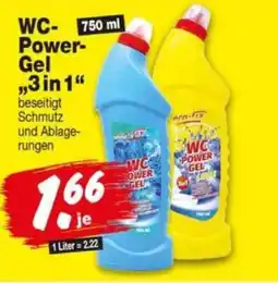 Repo Markt WC- Power- Gel „3in1" Angebot