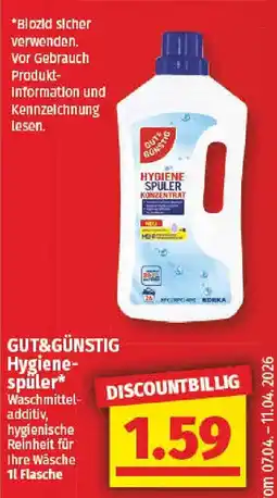 NP Discount GUT&GÜNSTIG Hygienespüler Angebot