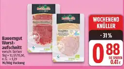 NP Discount Bauerngut Wurstaufschnitt Angebot