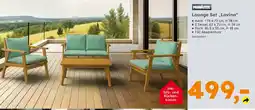 Globus Baumarkt PRIMASTER Lounge Set „Lovina“ Angebot