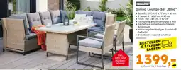 Globus Baumarkt PRIMASTER Dining Lounge-Set „Elba“ Angebot