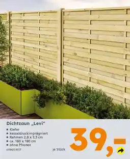 Globus Baumarkt Dichtzaun,,Levi❝ Angebot