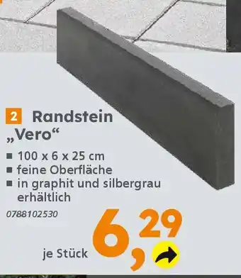 Globus Baumarkt Randstein "Vero" Angebot