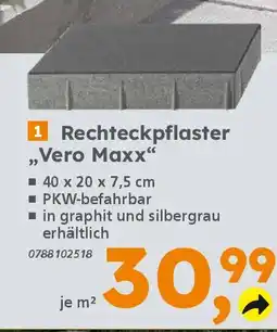 Globus Baumarkt Rechteckpflaster "Vero Maxx" Angebot