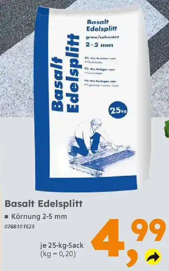 Globus Baumarkt Basalt Edelsplitt Angebot