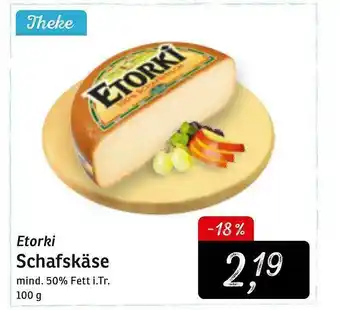 KONSUM Etorki Schafskäse Angebot