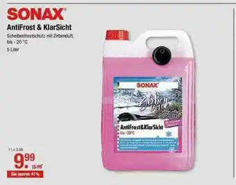 V Markt Sonax Antifrost & Klarsicht Angebot